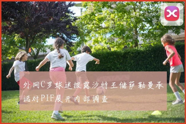 外网C罗球迷披露沙特王储萨勒曼承诺对PIF展开内部调查